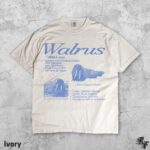 Walrus Vintage 90s Graphic T-Shirt, Retro Arctic Animal Tee, Marine Life Biology Shirt, Funny Ocean Lover Gift, Y2K Nature Aesthetic Top