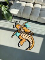 Handmade Tufted Dragon Rug: Cartoon Character Mat - Image 8