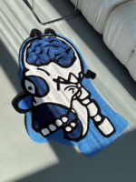 3D Tufted Homer Skeleton Rug: Cartoon Lover Gift - Image 8