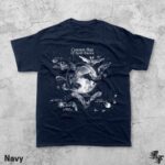 Vintage Bats of North America T-Shirt, Retro 90s Moon Wildlife Graphic Tee, Gothic Animal Naturecore Shirt, Bat Lover Gift Y2K Aesthetic - Image 6