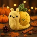 Cute Snail Amigurumi Crochet Pattern PDF, Fall Crochet Decor, Beginner-Friendly Digital Tutorial, DIY Thanksgiving Gift