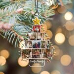Family Christmas Ornament, Custom Photo Family Tree Ornament, Christmas Tree Ornament 2025, Family Keepsake, Xmas Gifts, Christmas Decor
