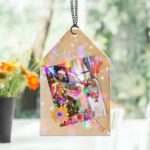 Personalized Family Photo Ornament 2025, Custom Christmas Envelope Ornament, Holiday Keepsake Gift, New Year Tree Decoration, Photo Ornament - Image 5