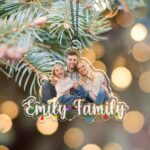 Custom Family Photo Christmas Ornaments, Family Picture Ornament, Big Family Ornament 2025, Photo Ornament, Family Keepsake, Xmas Gifts
