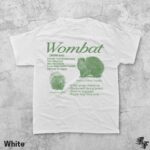 Wombat Vintage 90s Graphic T-Shirt, Retro Animal Facts Tee, Funny Wildlife Biology Shirt, Naturecore Mammal Top, Y2K Forest Creature Gift - Image 3