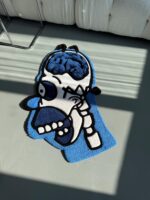 3D Tufted Homer Skeleton Rug: Cartoon Lover Gift - Image 11