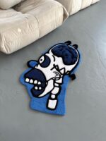 3D Tufted Homer Skeleton Rug: Cartoon Lover Gift - Image 9