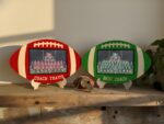 Personalized Football Photo Sign Gift For Coach Appreciation Gift, Football Wooden Custom Text Sign with Photo Gift, Football Coach Plaque - Image 5