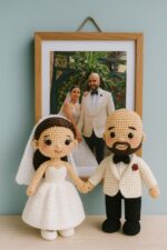 Custom Graduation Crochet Doll Handmade Graduate Doll Look Alike Doll Darlings Doll Anniversary Gift College Graduation Gift Customized Gift - Image 9