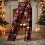 67 Christmas Pajama Outfit, Six Seven Meme Sleep Pants, Funny Holiday Loungewear, Family Festive Nightwear Set - Image 5