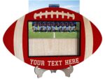 Personalized Football Photo Sign Gift For Coach Appreciation Gift, Football Wooden Custom Text Sign with Photo Gift, Football Coach Plaque - Image 9