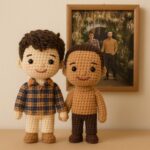 LGBT Couple Gift Look, Alike Doll, Darlings Doll, Anniversary Personalized Gift, Gay Couple Wedding Gift Thanksgiving Chirstmas Gift - Image 5