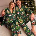 67 Christmas Pajama Outfit, Six Seven Meme Sleep Pants, Funny Holiday Loungewear, Family Festive Nightwear Set - Image 7