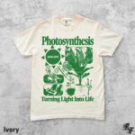 Photosynthesis Vintage T-Shirt, Retro Botanical 90s Y2K Science Graphic Tee, Plant Biology Wildflower Garden Shirt, Eco Nature Lover Gift - Image 2