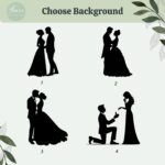 Personalized Couple Suncatcher, Personalized Window Hanging Suncatcher Stained Glass, Custom Couple Wedding Anniversary, Anniversary Gift - Image 7