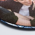 Stained Glass Custom Photo Suncatcher Couple Gift, Wedding Anniversary, Couple Potrait Window Decor Gift For Husband Wife, Grandparents Gift - Image 5