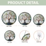 Stained Glass Family Tree Sign Suncatcher, Mother's Day Gift Glass Window Hanging Family Gift Decor, Father's Day, Grandma Gift Tree Of Life - Image 7