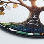 Stained Glass Family Tree Sign Suncatcher, Mother's Day Gift Glass Window Hanging Family Gift Decor, Father's Day, Grandma Gift Tree Of Life - Image 6