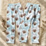 Custom Pet Photo Pajamas, Personalized Pet Sleepwear, Matching Family Outfit, Cute Pet Lover Gift, Custom Pajama Pants Set - Image 10