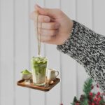 Custom Name Matcha Latte Christmas Ornament 2D Flat Acrylic, Personalized Drink Lover Gift, Bubble Tea Boba Holiday Decor - Image 5