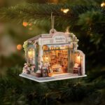 Personalized Pickleball Christmas Ornament, Santa Hat Acrylic Xmas, Pickleball Lover, 2D Flat Ornament - Image 4