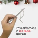 Personalized Chainsaw Christmas Ornament, Custom Name Tool Design, Unique Gift for Lumberjacks Woodworkers and Outdoor Enthusiasts - Image 3