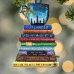 Personalized Outlander Novel Book Keychain, Go Tell The Bees That I Am Gone Acrylic Keychain, Outlander Book Collection Fans Gift - Image 2