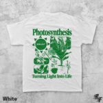 Photosynthesis Vintage T-Shirt, Retro Botanical 90s Y2K Science Graphic Tee, Plant Biology Wildflower Garden Shirt, Eco Nature Lover Gift - Image 3