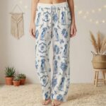 Custom Dog Toile de Jouy Pajamas, Cottagecore Style PJs, Dog Print Pajama Pattern, Unique Pet Gifts for Owners - Image 6