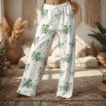 Custom Dog Toile de Jouy Pajamas, Cottagecore Style PJs, Dog Print Pajama Pattern, Unique Pet Gifts for Owners - Image 8