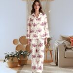 Custom Dog Toile de Jouy Pajamas, Cottagecore Style PJs, Dog Print Pajama Pattern, Unique Pet Gifts for Owners - Image 7