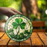 Shamrock Suncatcher, Shamrock Acrylic Window Hangings, Shamrock Hangings, Irish Decor, St. Patrick's Day Decoration, Shamrock Gift - Image 4