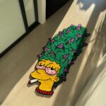 Marge Tufted Rug: Cartoon Inspired Handmade Carpet - Image 6