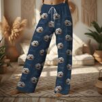 Custom Pet Photo Pajamas, Personalized Pet Sleepwear, Matching Family Outfit, Cute Pet Lover Gift, Custom Pajama Pants Set - Image 7