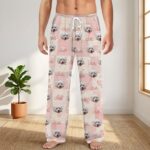 Custom Pet Photo Pajamas, Personalized Pet Sleepwear, Matching Family Outfit, Cute Pet Lover Gift, Custom Pajama Pants Set - Image 5