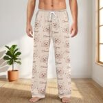 Custom Pet Photo Pajamas, Personalized Pet Sleepwear, Matching Family Outfit, Cute Pet Lover Gift, Custom Pajama Pants Set - Image 5