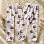 Custom Pet Photo Pajamas, Personalized Pet Face PJs, Matching Family & Couple Sleepwear, Dog Pajama Pants with Picture, Pet Gifts for Owners - Image 8
