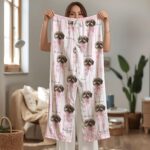Custom Pet Photo Pajamas, Personalized Pet Face PJs, Matching Family & Couple Sleepwear, Dog Pajama Pants with Picture, Pet Gifts for Owners - Image 7