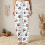 Custom Pet Photo Pajamas, Personalized Pet Face PJs, Matching Family & Couple Sleepwear, Dog Pajama Pants with Picture, Pet Gifts for Owners - Image 10