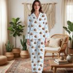 Custom Pet Photo Pajamas, Personalized Pet Face PJs, Matching Family & Couple Sleepwear, Dog Pajama Pants with Picture, Pet Gifts for Owners