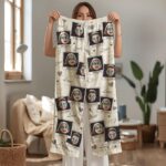 Custom Face Pajamas Long and Short Set, Personalized Couple PJs with Photo, Valentine Pajamas Pants, Matching PJs Family & Couple Gift - Image 7
