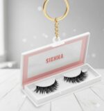 Personalized Eyelash keychain, Tree Hanging Decor, Lash Box keychain Decoration, Makeup Artist Gift, Beauty Lover, Gift for Her