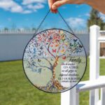 Family Tree Ornament, Family Roots Quote, Inspirational Family Gift, Decorative Family Keepsake, Elegant Family Decor - Image 2