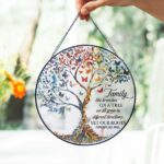 Family Tree Ornament, Family Roots Quote, Inspirational Family Gift, Decorative Family Keepsake, Elegant Family Decor