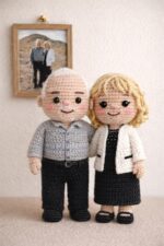 Look Alike Doll Custom Couple Doll Father Day Gift Gift For Parents Gift Doll For Mom Anniversary Gift, Valentine Gift, Custom Portrait Doll