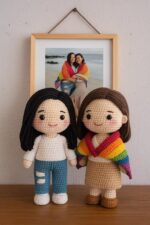 Look Alike Doll Custom Couple Doll Father Day Gift Gift For Parents Gift Doll For Mom Anniversary Gift, Valentine Gift, Custom Portrait Doll - Image 10