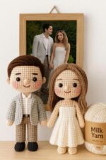 Look Alike Doll Custom Couple Doll Father Day Gift Gift For Parents Gift Doll For Mom Anniversary Gift, Valentine Gift, Custom Portrait Doll - Image 12