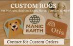 Custom Tufted Rug | Personalized Name Rug | Handmade Nursery Decor | Business  Logo  | Unique Housewarming Gift - Image 3