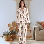Custom Face Pajamas Long and Short Set, Funny Couple PJs with Photo, Personalized Pajamas Pants, Matching PJs Family & Couple Gift