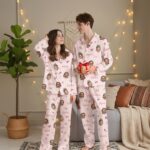 Custom Face Pajamas Long and Short Set, Funny Couple PJs with Photo, Personalized Pajamas Pants, Matching PJs Family & Couple Gift - Image 8